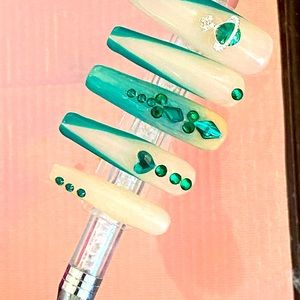 Xxl press on coffin nails